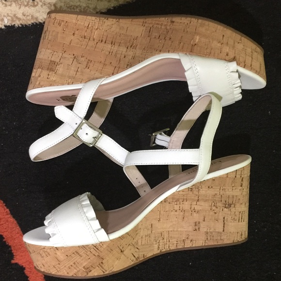 NWOB Kate Spade ♠️ Tomas Ruffle Sandals - Picture 4 of 8